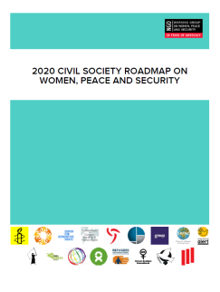 Green-white cover page with title and logos of contributing CSOs